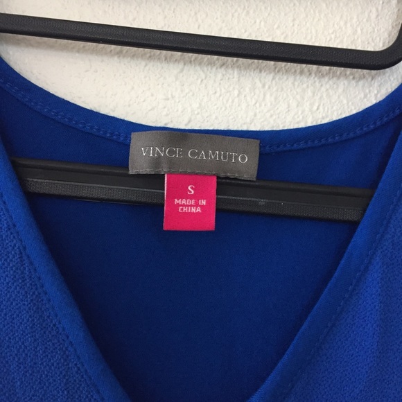 Vince Camuto /Sleeveless / Two toned color. Blue - Picture 9 of 9